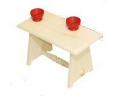 Rülke Holzspielzeug 22262 Puppenhauszubehör, holzfarben