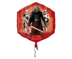 amscan Anagram 3162401 - Folienballon Super Shape, Disney Star Wars Episode VII, Good und Bad Characters, 55 x 58 cm