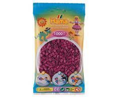 Hama 207-82 Bügelperlen Midi, ca. 1000 Perlen in Pflaume