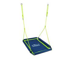 HUDORA 72166 Nestschaukel eckig Square, 110 x 70 cm, Lime, schwarz