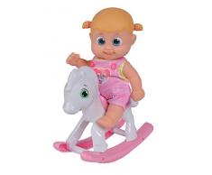 Simba 105143326 Bouncin Babies Little Bonny mit Schaukelpferd, One Size