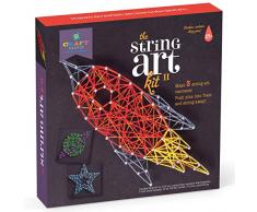 Craft-Tastic String Art Kit II Bastelset für 3 große Leinwände