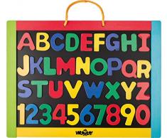 Woodyland 43 x 30 cm Lehr Toys Magnettafel mit Alphabet