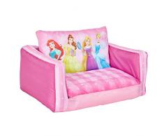 Disney Prinzessin - Ausziehbares Minisofa – Aufblasbares Sofa und Liegestuhl (2-in-1)