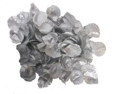 Folat 08876 - Deluxe Streudeko Rosenblätter - silber - 144 Stk.