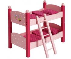 Bayer Chic 2000 513 90 Puppenbett, pink rosa