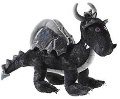 Heunec 379145 Plüschtier, Drache, schwarz