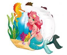 Laternen Bastelset Easy Line Meerjungfrau, ca. 21, 8 x 21 x 10, 3 cm