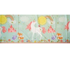 Amscan International Tischdecke 571929 Plastic-printedtc PL Magical Einhorn