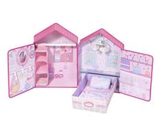 Zapf Creation 794425 Baby Annabell Spielhaus Schlafzimmer Puppenzubehör 43 cm