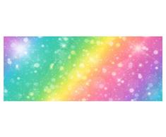 Ursus 18160000 Laternenzuschnitte Feenstaub, 25 Zuschnitte aus Transparentpapier 115 g/qm, 20 x 50 cm, einseitig Bedruckt, zum Basteln von Laternen mit einem Durchmesser von ca. 15,3 cm, bunt