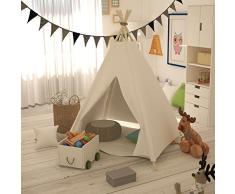 Elfique Tipi INDIANERZELT SPIELZELT KINDERZELT GARTENZELT mit Decke von Klara BRIST (7008-199)