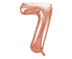 Unique Party Supplies Folienballon im Zahlen-Design, groß, 86,4 cm