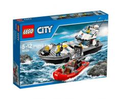 Lego 60129 City Polizei-Patrouillen-Boot, Bausteinspielzeug