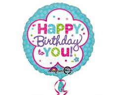 amscan 3092501 Folienballon, Mehrfarbig