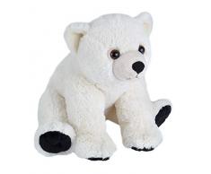 Wild Republic 10914 Plüsch Eisbär Baby, Cuddlekins Kuscheltier, Stofftier, 30 cm
