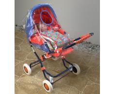 Heless 968 Regenschutz für den Puppenwagen, ca. 62 x 28 x 34 cm