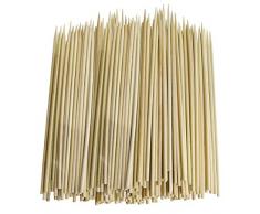 Shatchi Spieße, 250 mm, 100 x 30 cm, Bambusspieße für Grill, Kebab, Obst, Schokolade, Springbrunnen etc.