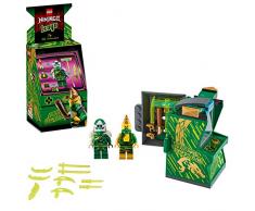 LEGO 71716 NINJAGO Avatar Lloyd - Tragbare Arcade Kapsel, Ninja-Spielzeug für Kinder zum Sammeln