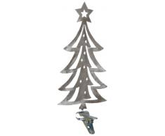 small Foot Company Weihnachtsdeko Deko-Klemme Tannenbaum, Metall, Metallic,