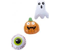 SMIFFY S 48283 Mini Halloween luftobjekte Dekoration Set, Mehrfarbig, One Size