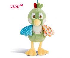 NICI Spieluhr Fritz der Spatz - Baby Spieluhr ab 0+ Monaten für Jungen und Mädchen - Aufzieh-Spieluhr als perfekte Einschlafhilfe - Für Babybett, Kinderwagen, Babyschale oder Baby Kuscheltier - 43946