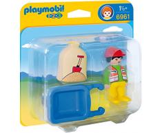 Playmobil 6961 - Bauarbeiter mit Schubkarre