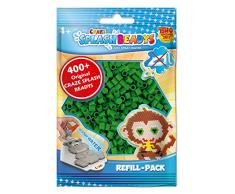 CRAZE SPLASH BEADYS Refill-Pack Ersatzperlen grün green Steckperlen Nachfüllpack Bügelperlen ohne Bügeln 11546