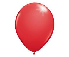 Folat Luftballons Rot-Metallic 100 Stck., 30cm.