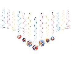 DC Comics Superhero Mädchen hängende Dekoration Swirl