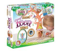 TOMY My Fairy Garden Die geheime Feen Tür - ab 4 Jahre – Spielset: Alle vier Jahreszeiten als illustrierte Geschichte im Kinderzimmer nachspielen - 1x Feentür inkl. Wandsticker & Zubehör