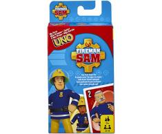 Mattel Spiele FMW18 Uno Junior Feuerwehrmann Sam