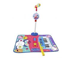 REIG – Inazuma Eleven Teppich und Piano Pepa Pig mit Mikrofuß und Stangen, Mehrfarbig (698010)