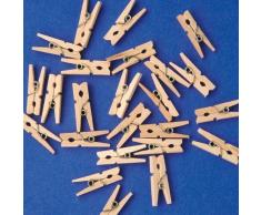 Playbox PBX2470206 2470206 Wäscheklammern, Durchmesser 4,5 cm, 100 Stück, Mehrfarbig