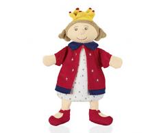 Sterntaler Handpuppe Königin, Ideal für Puppentheater und Rollenspiele, 30 x 27 x 9 cm, Mehrfarbig