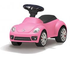 Jamara 460406 Rutscher VW Beetle – Kippschutz, Hupe am Lenkrad, originalgetreue Optik, pink