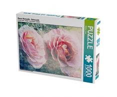 CALVENDO Puzzle Rosen Romantik - Sehnsucht 1000 Teile Lege-Größe 64 x 48 cm Foto-Puzzle Bild von Martina Cross