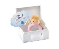 Sterntaler Greifling Schutzengel für Mädchen, Alter: 0-36 Monate, Größe: 14 cm, Farbe: Rosa