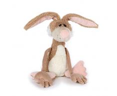 sigikid, Hase - Lazy Bunny, Beaststown, Kuscheltier für Erwachsene und Kinder, beige ,39181