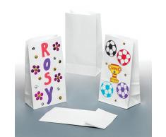 Baker Ross Geschenktüten für Kinder zum Dekorieren - Ideal für Kinderspielzeug (10 Stück)