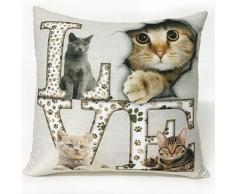 ARTEMODEL- Katze Love Kissen Lycra Peq Mehrfarbig (1)