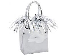 Unbekannt Unique Industries 4985 Gift Bag Geschenktasche, Silber