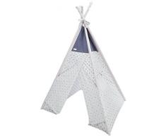 Belily Little Hideout Spieltipi - Spielzelt (Traffic Zimmer) - 105cm x 105cm mit Fenster