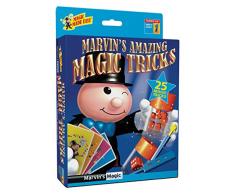 Marvins Magic 54060 - Zauberkasten Marvin`s erstaunliche magische Tricks 1, Komplettset für 25 Zaubertricks, Zauber Set für Magier ab 6 Jahre, Set zum Zaubern mit deutscher Anleitung, Box 1 von 3