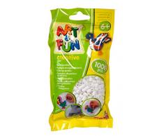 Simba 106374415 Art and Fun 1.000 Bügelperlen im Beutel weiss