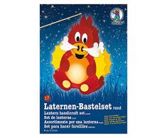 Ursus 18700017 - Laternen Bastelset Feuerdrache, ca. 21,8 x 31 x 10,3 cm