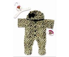 Baue Dein Bears Kleiderschrank 15 Zoll Kleider passen Bj Bär Leopard Einteiler