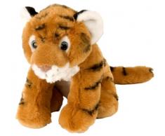Wild Republic 10850 Plüsch Tiger Baby, Cuddlekins Kuscheltier, Plüschtier, 20cm, braun