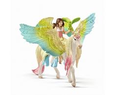 Schleich 7566- Surah mit Glitzer-Pegasus Spielzeug