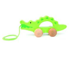 Hape E0907 - Nachzieh-Alligator, Holzspielzeug
